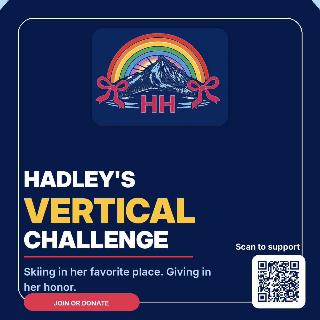 Hadley's Vertical Challenge event overview graphic