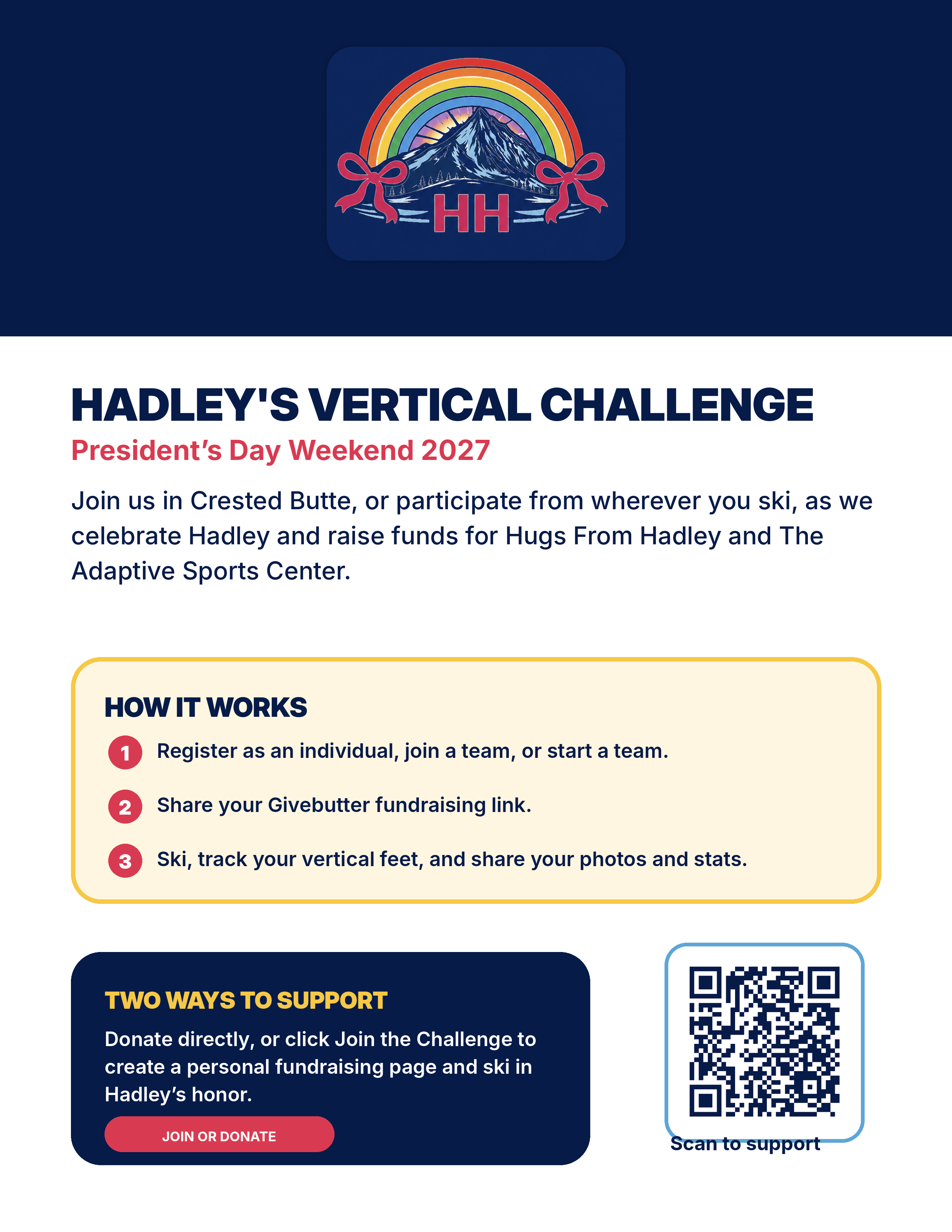 Printable flyer